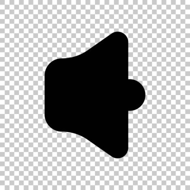 Basit birim max. Saydam arka plan üzerinde siyah sumbol.