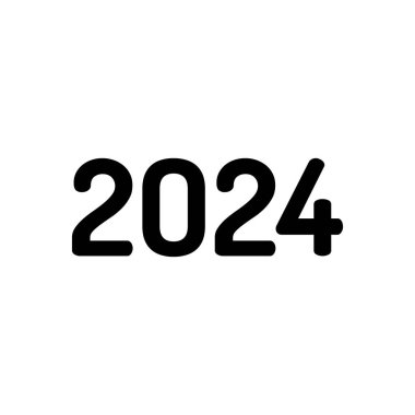2024 sayı simgesi. Yeni Yılınız Kutlu Olsun