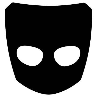 Siyah Grindr Simgesi Modern Vektör Tasarımı SVG & PNG, Şeffaf Arkaplan