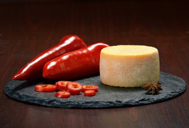 Eski yaşlı Parmesan peyniri