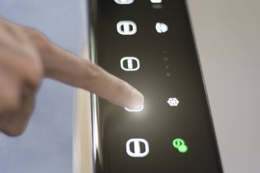 Klima teknolojisi, Parmak soğutma düğmesine basarak,