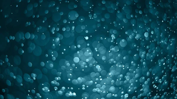 Spray d'eau bleue abstrait, fond Bokeh, Personnaliser l'esprit de couleur — Photo