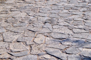 Eski taş yol doğası.