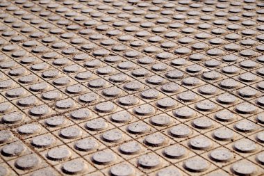 Eski taş kaldırım yolu doğa.