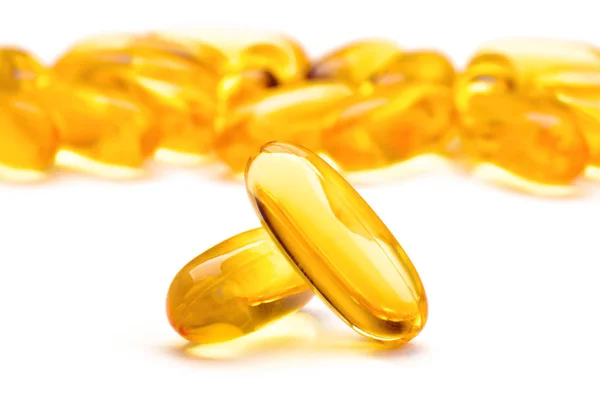 Omega 3 jel kapsülleri — Stok fotoğraf