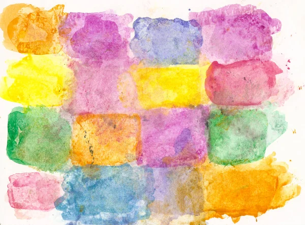 Hand Drawn Watercolor Background — Stock Photo, Image