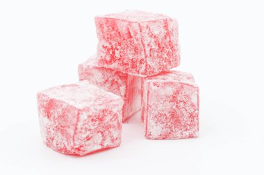 Gül aromalı Türk Lokumu