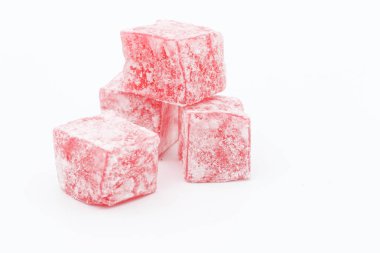 Gül aromalı Türk Lokumu