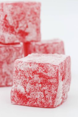 Gül aromalı Türk Lokumu