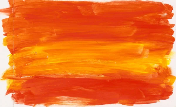 オレンジ色の黄色のアクリルの背景 — ストック写真