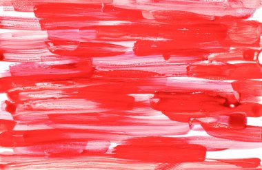 kırmızı fırça darbeleri suluboya arka plan