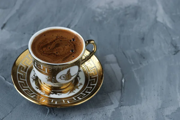 Turecki Kawy Tradycyjny Napój — Zdjęcie stockowe