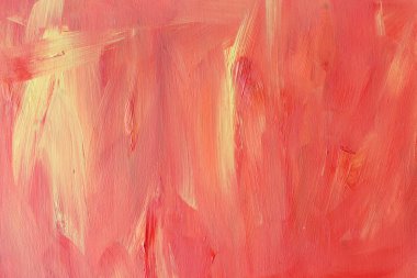 Akrilik kırmızı turuncu sarı ahşap doku