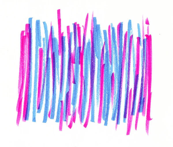 粉红色蓝色手工制作的背景 — 图库照片
