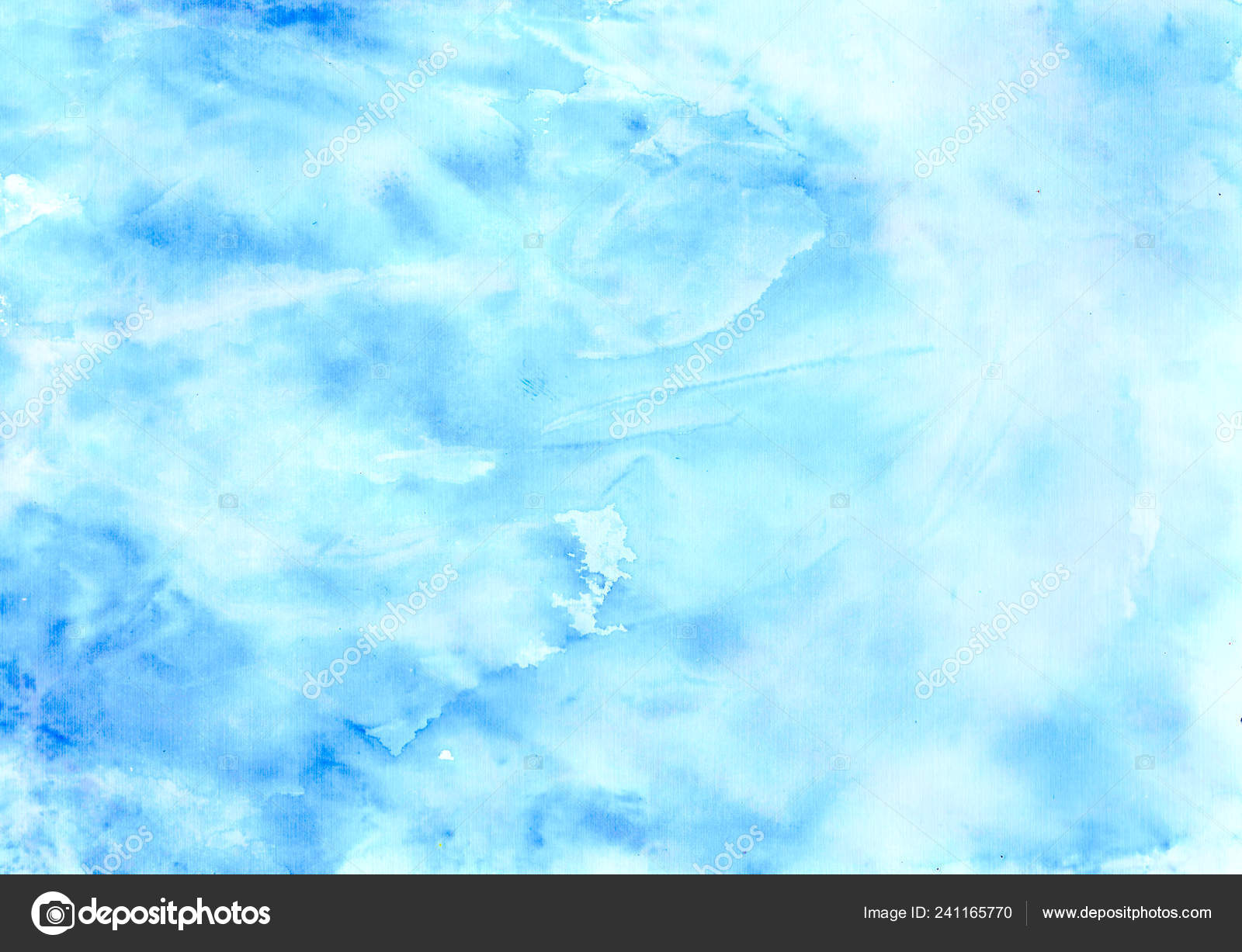 Handmade Blue Watercolor Marble Background Stock Photo Image By C Bernashafo