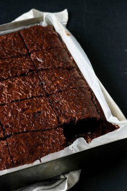 Ev yapımı kek çikolatalı kek