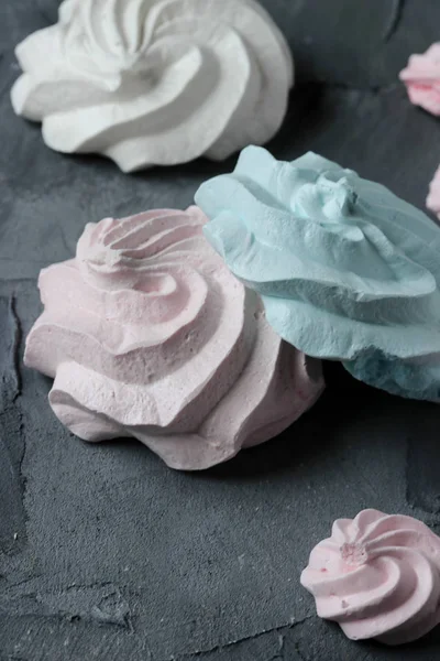 Meringue Koekjes Gebak Koekjes — Stockfoto