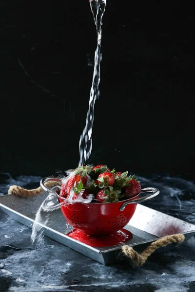 Fragole Clandro Rosso — Foto Stock