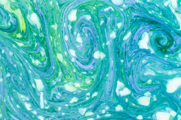 Синьо Зелений Мармуровий Фон Текстури — стокове фото