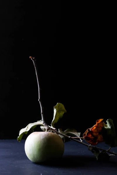 Frutas Maçã Naturais Frescas Orgânicas — Fotografia de Stock