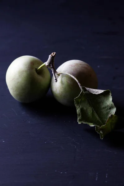 Biologische Verse Natuurlijke Appel Vruchten — Stockfoto