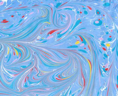 El yapımı mavi mermer arka plan, tasarım