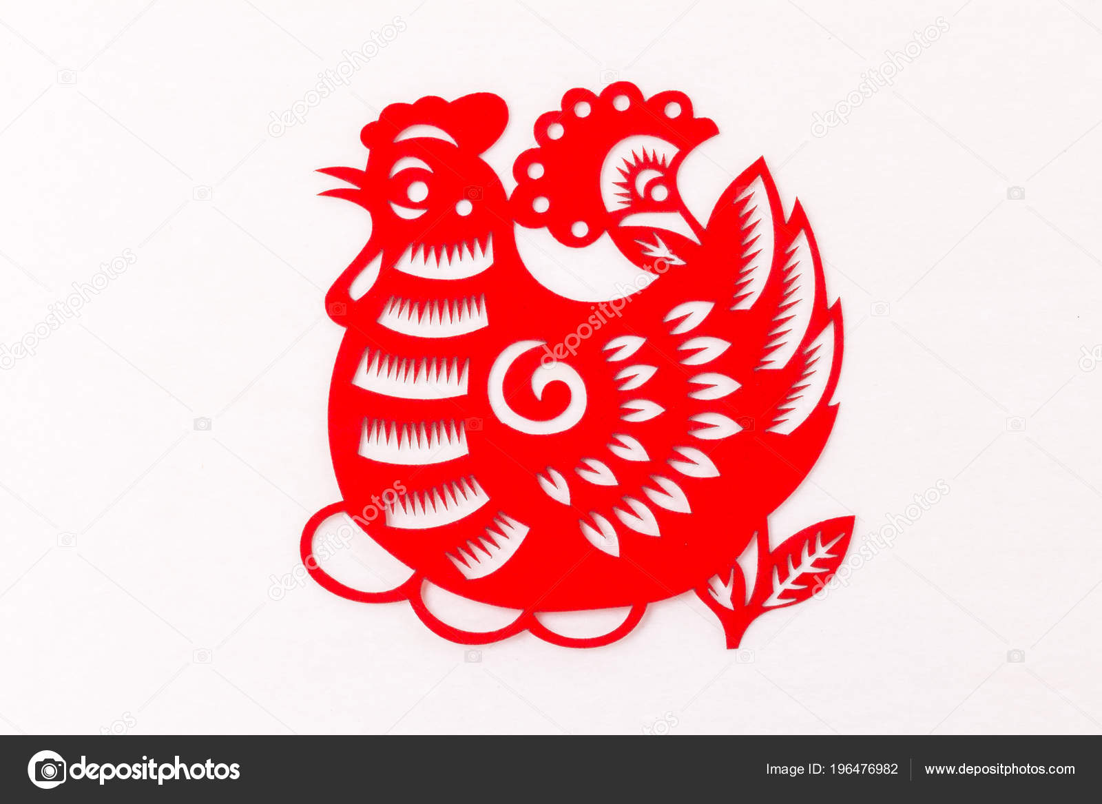 Paper Cut Chinese Zodiac Signs — Stock Photo © kahunaaaaa #196476982