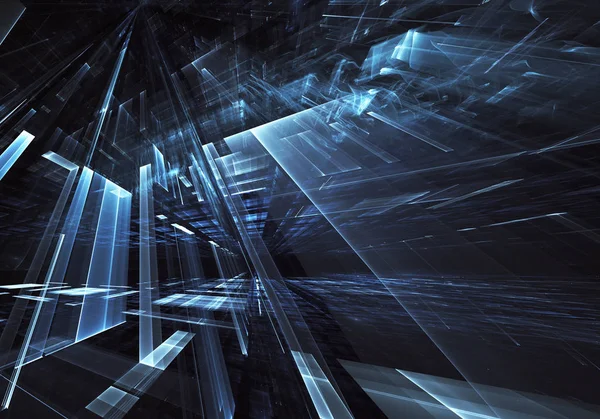 Computer Erzeugte Abstraktes Tehnologisches Bild Dreidimensionales Fraktal Textur — Stockfoto