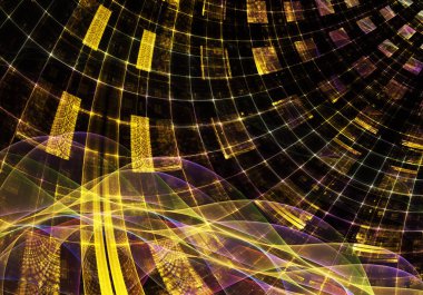 soyut fraktal arkaplan bilgisayar tarafından oluşturulan bir illüstrasyon, doku