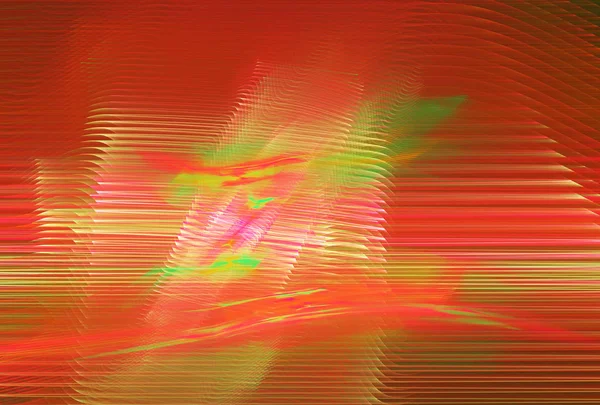 Abstrakt Färg Dynamisk Bakgrund Med Belysning Effekt Futuristiska Ljusa Målning — Stockfoto