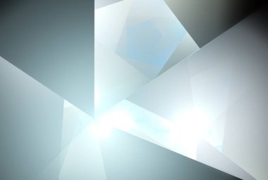 Işık efektli soyut renk dinamik arkaplanı. Fraktal sanat