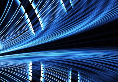 Işık efektli soyut renk dinamik arkaplanı. Fraktal spiral. Fraktal sanat