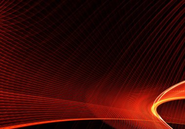 Işık efektli soyut renk dinamik arkaplanı. Fraktal spiral. Fraktal sanat