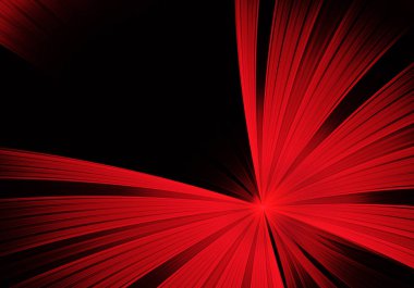 Işık efektli soyut renk dinamik arkaplanı. Fraktal sanat