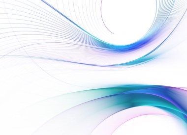 Işık efektli soyut renk dinamik arkaplanı. Fraktal spiral. Fraktal sanat