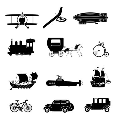 Yaşlı arka plan üzerinde Vintage tarzı otomobil ile retro araba modelleri koleksiyonu soyut vektör illüstrasyon-vektör