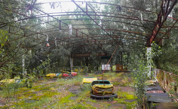 Jamais Ouvert Parc Thème Centrale Tchernobyl — Photo