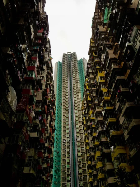 Yick Zsír Épület Hong Kongban — Stock Fotó