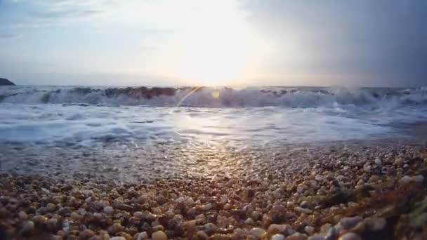 Mare Tramonto Paesaggio — Video Stock