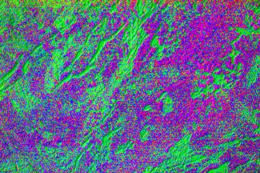 Bulanık noktalar asit grafiklerle. Mermer doku. Renk mavi, mor, yeşil turuncu