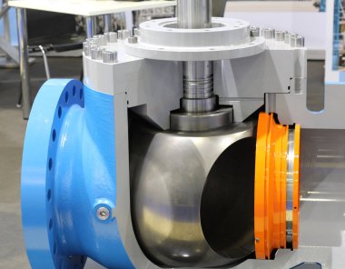 Vanalar düzenleyen ve kilitleme düzenleyen. Kapı vanaları.