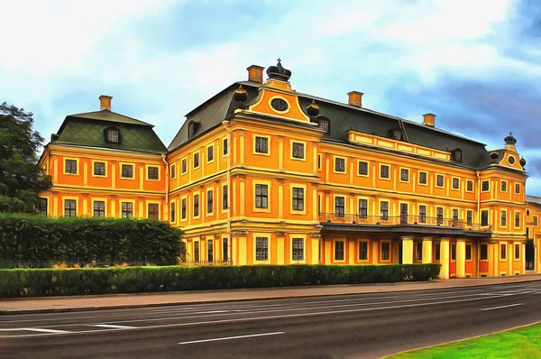 Az ókori palota Menshikov Szentpéterváron — Stock Fotó