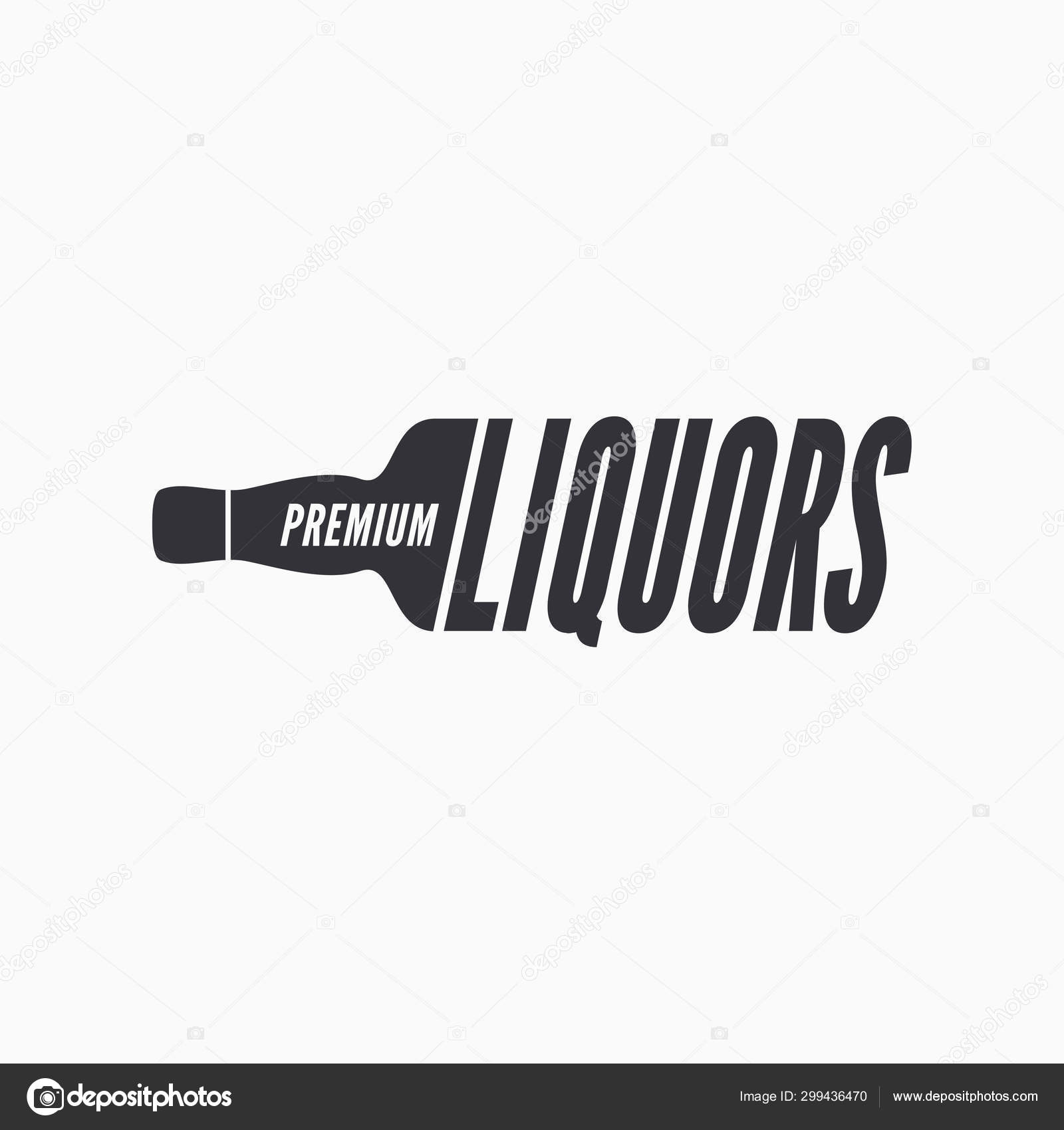 Logo De Vidrio De Botella De Licor Sobre Fondo Blanco Stock Vector By logo-de-vidrio-de-botella-de-licor-sobre-fondo-blanco-stock-vector-by