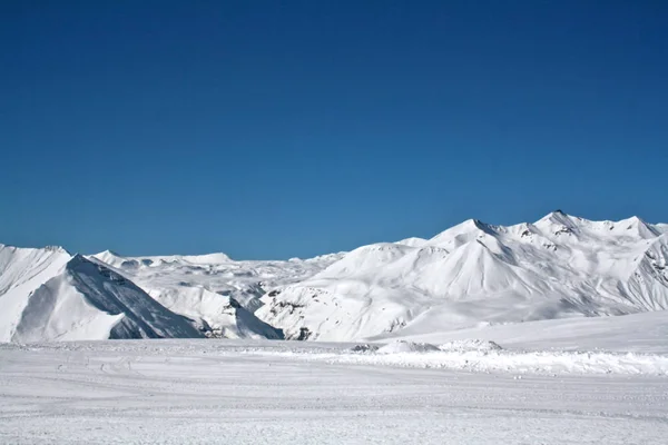 Gudauri Ski Resort Grande Cordilheira Cáucaso Geórgia — Fotografia de Stock