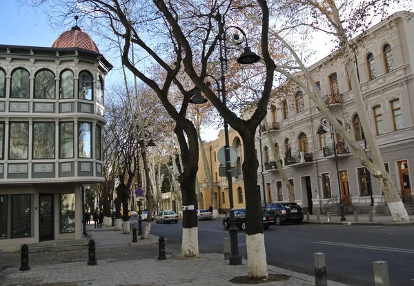 Вид Улицу Марджанишвили Тбилиси Грузия — стоковое фото