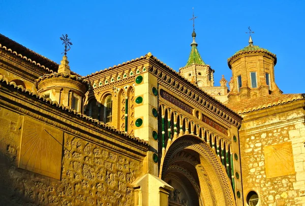 Pohled Kostel Teruel Španělsko — Stock fotografie