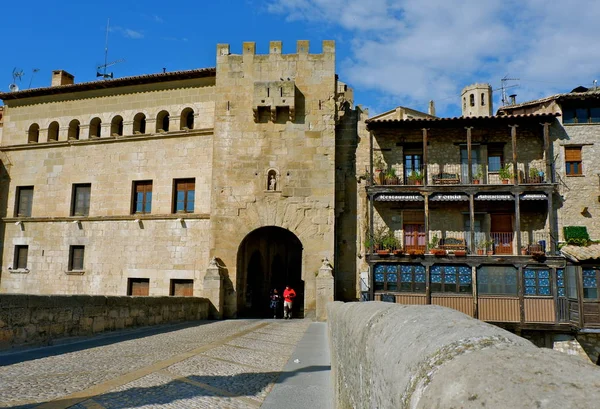 Valderrobres'e giriş, Teruel eyaleti, Aragon, İspanya