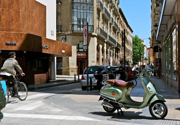Zaragoza Spanien Juni 2019 Stadtverwaltung Minimiert Die Durchfahrt Von Autos — Stockfoto