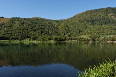 Saint Lary manzaralı, Fransız Pirenesi köyü