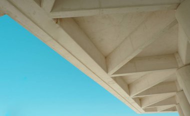 Soyut arka plan mimari çizgileri. Geometrik ayrıntılar.